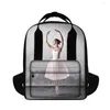 Sacs d'école femmes 2023 mode sac à dos pour et usage quotidien fantaisie Ballet Design dames Mini adolescentes