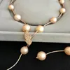 Chains Freshwater Pearl Rebron Keshi Pink Baroque Round Necklace 45inch Nature FPPJ WholesaleChains