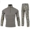 Ensembles de chasse uniformes tactiques militaires pour hommes chemises pantalons costume tir en plein air Combat formation vêtements équipement