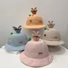 Chapeaux 3-12 enfant en bas âge été mignon chapeau de soleil bébé enfants garçons filles mode dessin animé motif seau casquette cadeaux de plein air D19 #