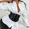 Women's Shapers Fashion Corset Wide Belts Fancy Lace Slimming Body Shaping Girdle Belt For Women High Waist Underbust Shirts