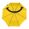 Paraplyer tecknad paraply söt armerad målning strand anti uv auto