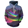 Мужские толстовки падегао Dazzle Color Print Men Men Mens and Women Hip Hop забавная уличная одежда пары Pdg1448