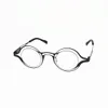 Optical Eyeglasses For Men Women Theo Retro Round Style Anti-Blue Titanium Frame Glasses With Box