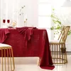 テーブルナプキンリネンクロスナプキンズコットンディナーキッチングレーの織物4PCSポリエステル