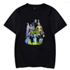 الرجال thirts the Munsters tshirt 2023 فيلم أمريكي كروكيك قصير الأكمام Tee Men Women T-Shirt Harajuku streetwear ملابس للجنسين