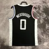 Gedrukt 2023 Nieuwe basketball jersey Russell 0 Westbrook Naam Nummer Uit Hoge kwaliteit Ademende Sport Sale Hoge kwaliteit Man