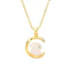 Moon-inlaid Jade Rabbit Necklace Women's Light Luxury Small Design Sense Rabbit Collar Chain 2023 Winter Chain Gift
