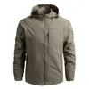 Herenjacks mannen buiten wandelen waterdichte windbreaker met capuchon 2023 herfst casual jas tactiek militair 5xlmen's