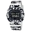 Originele schok Watch 5600 Digital Quartz Unisex Watch Square LED Waterdichte Dial Oak Series Volledig te zien met originele doos