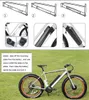 36V Elektrofahrradbatterie Unterrohr 36V 13AH 48V11.6Ah Lithiumbatterien Pack für EAHORA/Yukon 750/Reention/NCM/Moskau/Dorad