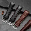 Watch Bands High Qualit Curve End Watchband For BL9002-37 05A BT0001-12E 01A Strap 20mm 21mm 22mm Black Brown Cow Leather Band308F239P