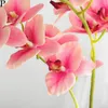 Ghirlande di fiori decorativi Artificiali Fiore di orchidea Tocco reale Lattice Decorazione Disposizione per fai da te Matrimonio Casa Tavolo Ufficio Natale G