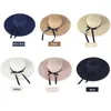 Wide Brim Hats Women Portable Foldable Big Beach Hat Visors Sun Straw CapWide