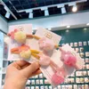 Accessori per capelli Corea dolce temperamento ragazza forcina peluche palla fiori colore carino clip per la moda dei bambini