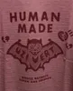 Mäns T-shirts Bat Human Made T-shirt Män 1 1 Toppkvalitet Human Made Streetwear Tee Slogan Graphic Women Tops Oversize T Shirt G230301