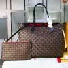 M41178/M40995/40996 Kobiety luksusowe designerskie torby torby na zakupy gm mm PM 2PCS/setki z portfelem