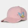 Bonés de Bola 2023 Primavera Outono e Inverno Chic Laço Bordado Chapéu de Beisebol Feminino Lazer Ao Ar Livre Boné Snapback Rosa 55-60cmJ230227