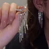 Dangle Earrings Arrive Rhinestone Long Tassel Ladies Fashion Pendant Exquisite Crystal Wedding Engagement Jewelry Eh547