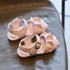 Sandals Girl Shoes nonslip Мягкая ребенок малыш детская обувь летняя корейская принцесса с закрытыми детьми детские девочки пляжные сандалии Z0225