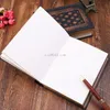 Not Defteri Deri Retro Vintage Diary Journal Notebook boş sert kapak çizim defteri kağıt kırtasiye seyahat okulu Sdudent Hediyeler 230225