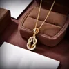 BOTIEGA Calabash type designer jewelry Jewelry necklace suit for woman Gold plated 18K T0P quality diamond classic style Never fade premium gifts with box 004