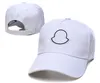 Designer lettre casquette de baseball femmes chapeau hommes vide brodé casquettes de soleil mode marque de luxe loisirs design chapeau 8 couleurs lavage à l'eau chapeaux pare-soleil