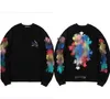 클래식 하트 패션 품질 가을 겨울 풀오버 CH 스웨트 셔츠 디자이너 여성 럭셔리 스웨터 말차 크롬 크로스 프린트 맨 긴 소매 티셔츠 Z2C7 41