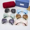 sunglasses for women classic Summer Fashion 0817S Style metal and Plank Frame eye glasses UV Protection Lens 0817