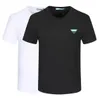 t shirt shirts designer Summer limited triangle logo printed Men short sleeve T-shirt 100% Cotton Casual light white Popular Men T-Shirts size m-xxxl