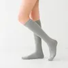 Mulheres meias longas jk algodão de algodão de alta qualidade feminino de alta qualidade girfts quente