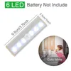 Nachtlichten Smart Pir Motion Sensor Wireless Lampen slaapkamer decor lichtdetector muur decoratieve lampkast keukennight