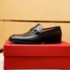 2023 zapatos de vestir formales de negocios para hombre, zapatos planos de cuero genuino de marca para hombre, mocasines informales para fiesta de boda, talla 38-45