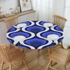 Table Cloth Kiely Orla Floral Tablecloth Round Elastic Fitted Waterproof Scandinavian Cover For Dining Room