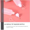 Bouteilles de stockage Bouteille Tip Aiguille Applicateur Colle Huile Précision Squeeze Dropper Distributeur Encre Minuscule DIY Quilling Outil Huileur Applicateurs