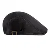 Bérets Béret Femmes Été Section Mince Maille Creuse Cap Respirant Hommes Automne Version Coréenne Panneau Lumineux Rétro Crème Solaire Avant Chapeau D10Beret