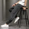 メンズパンツ2021メンズプラスサイズ5xl夏の韓国スタイルカジュアルパンツメンズファッションズボン男性