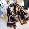 Mjuk bomullshalsduk Fashion Men's and Women's Classic Scarfs lyxiga bomullsgarnfärgade halsdukar 180/90 cm