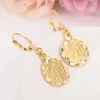 Charm african Arab Dubai Coin Earrings Gold Color Jewelry Ancient Coins Vintage Accessory for Women / Girls kids party jewelry gift G230225