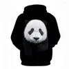 Bluzy męskie najnowsze nadruk 3D PANDA Animal Bluza Bluza Sportswear Fashion Pullover Jersey xxs-6xl