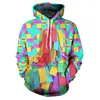 Мужские толстовки падегао Dazzle Color Print Men Men Mens and Women Hip Hop забавная уличная одежда пары Pdg1448