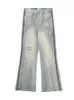 Jeans da uomo Pantaloni cargo a gamba larga Streetwear Jeans larghi New Spring Autunno Jeans da uomo strappati larghi dritti Abbigliamento maschile di marca Blue Denim Z0225