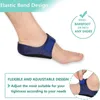 Shoe Parts Accessories Gel Heel Cushion Feet Care Socks Heel Cups Pads Repair Skin Care Heel Cover Pain Relief for Plantar Fasciitis Protectors Sleeves 230225