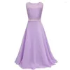 Girl Dresses Star Flower Kids Lace Chiffon Maxi Long Prom Party Homecoming jurken voor grote meisjes maat 14-16