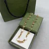 G Jewelry Sets Collection Necklace For Women Cuba Chain Necklaces Designer Gold Bracelets With Box Birthday Gift Engagement