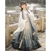 Stage Wear Ancient Chinese Traditional Folk Hanfu Couple Carnival Cosplay Costume Fairy Dance Dress 2023