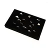 Sacchetti per gioielli Ly Anello Ciondolo Velluto Display Organizer Supporto per vassoio Custodia per orecchini CLA88