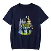 الرجال thirts the Munsters tshirt 2023 فيلم أمريكي كروكيك قصير الأكمام Tee Men Women T-Shirt Harajuku streetwear ملابس للجنسين