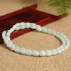 Chains Send Certificate Natural Burma Jades Beaded Necklace Women Fashion Charms Jewellery Genuine Myanmar Jadeite Chokers NecklacesChains