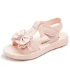 Sandalen kinder sandalen zomermeisjes schoenen nieuwe prinses kinderen sandalen voor meisjes mooie strass vlinder strandschoenen dropshipping z0225